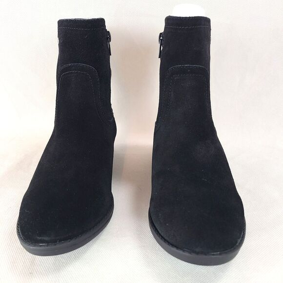 New VERY VOLATILE Women's (7) Lanyon Black Suede Leather Western Ankle Boots - Picture 3 of 10